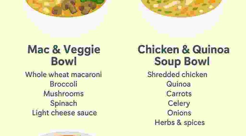 Comfort one Bowl meals