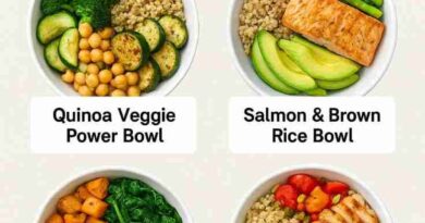 Quick One Bowl Dinners for PCOS